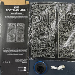 Orthoworld Premium Electric Foot Massager – Wireless EMS Pain Relief Machine for Foot Relaxation, Circulation & Stress Relief