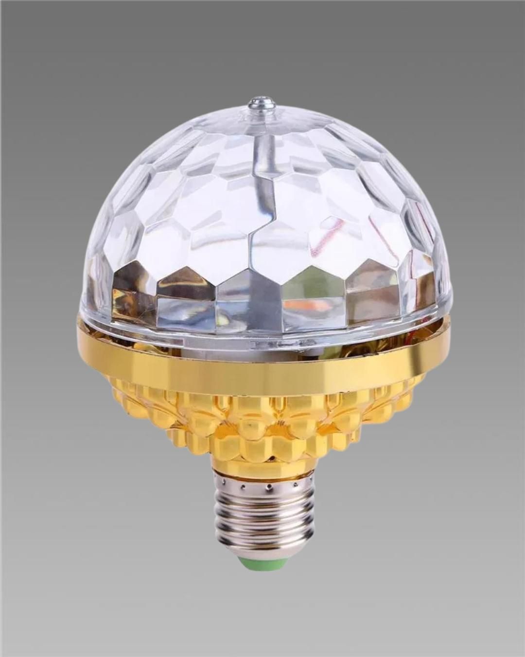 Orthoworld Rotating Magic Ball Light with Lamp Holder Set – Dazzling Ambience for Any Space
