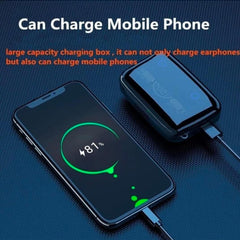 Orthoworld M19 TWS Bluetooth Earbuds – Premium Quality Black True Wireless Earphones