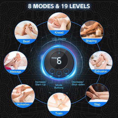 Orthoworld Premium Electric Foot Massager – Wireless EMS Pain Relief Machine for Foot Relaxation, Circulation & Stress Relief