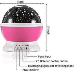 Orthoworld Star Moon Night Light – Magical Ambience for Bedroom & Kids’ Room