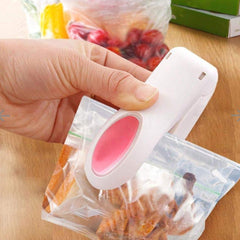Hand Held Mini Heat Sealing Machine – Portable Food Sealer, Airtight Seal, Heat Resistant, Pack of 2