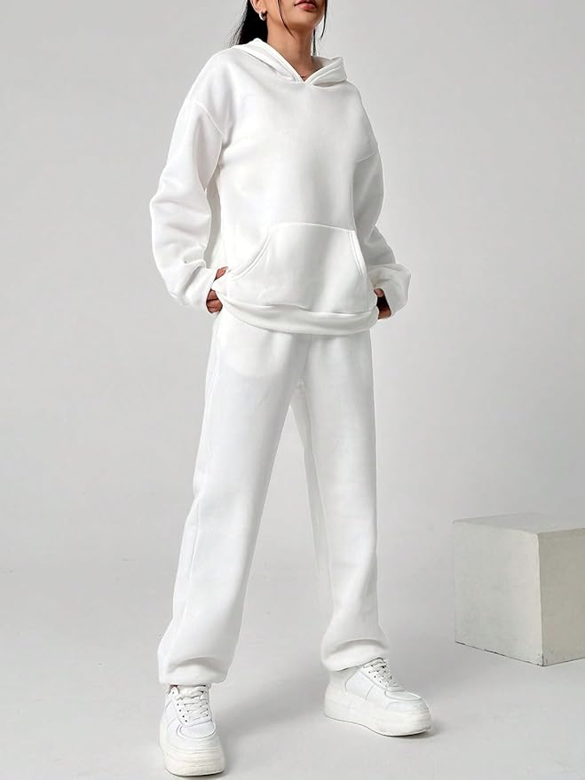 Orthoworld Premium Men’s Co-ord Set – Hoodie & Sweatpants, Trending Sweatshirt Set for Casual & Streetwear