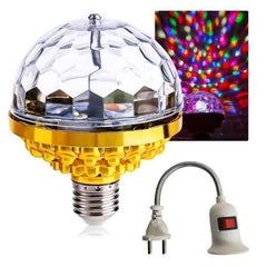 Orthoworld Rotating Magic Ball Light with Lamp Holder Set – Dazzling Ambience for Any Space