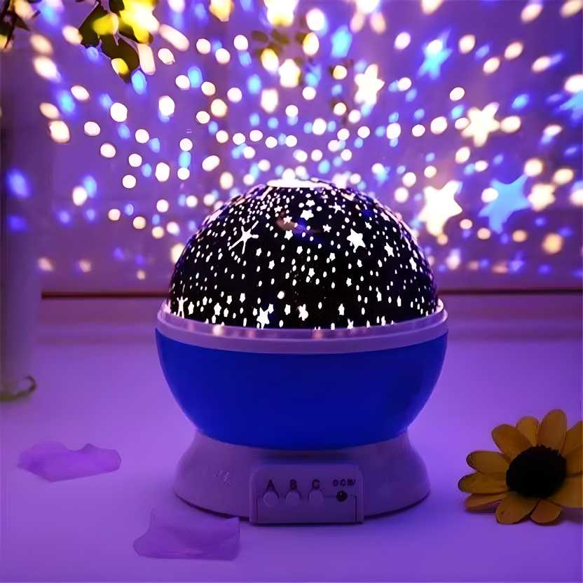 Orthoworld Star Moon Night Light – Magical Ambience for Bedroom & Kids’ Room
