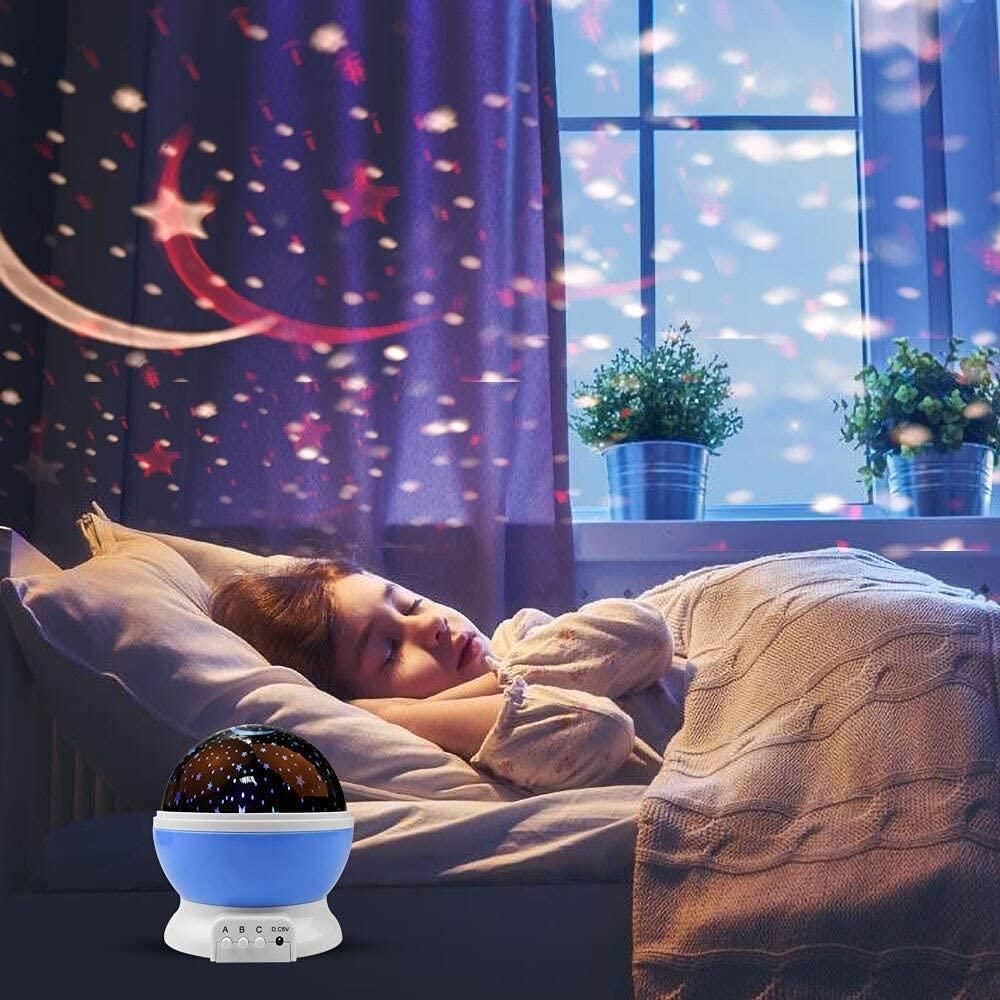 Orthoworld Star Moon Night Light – Magical Ambience for Bedroom & Kids’ Room