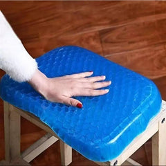 Gel Orthopedic Seat Cushion – Rubber Cushion for Back Pain Relief | Office, Wheelchair & Home | Orthoworld