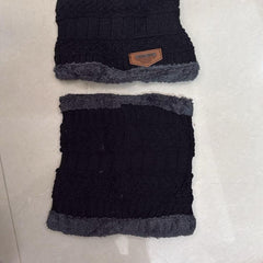 Unisex Woolen Cap Set