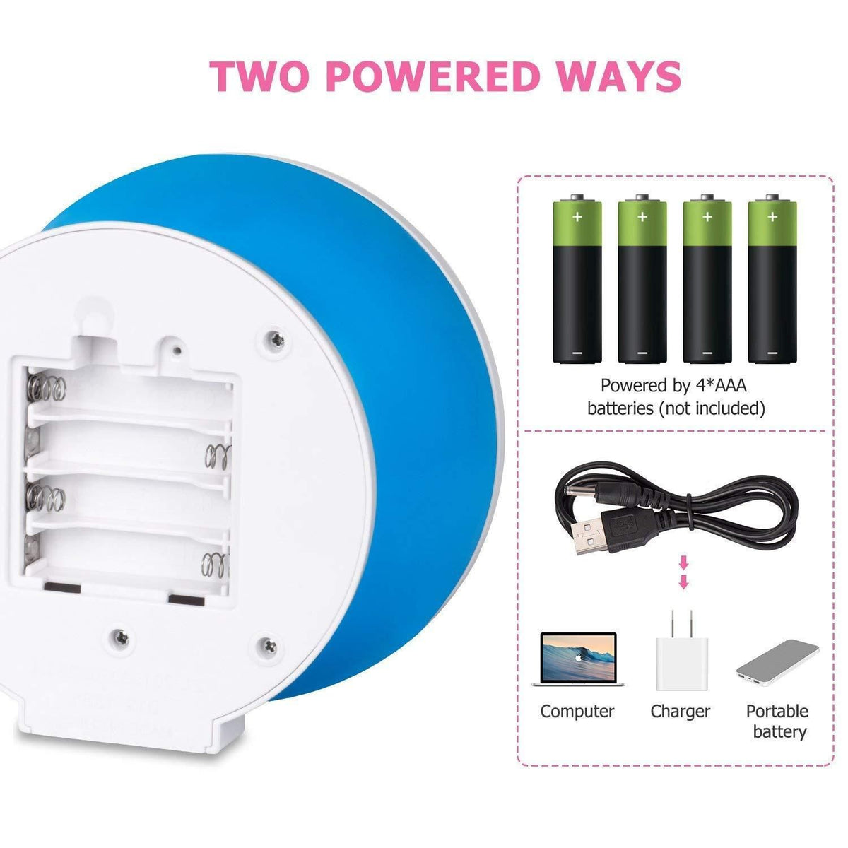 Orthoworld Star Moon Night Light – Magical Ambience for Bedroom & Kids’ Room