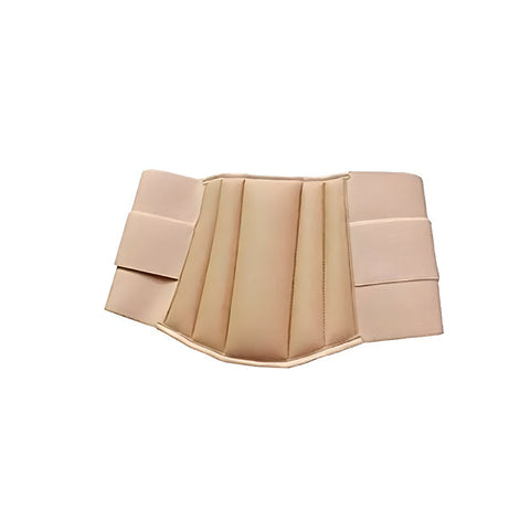 Lumbo Sacral Support Belt (Beige) – Waist & Back Support Brace for Lower Back Pain Relief, Lumbar Support, Posture Correction & Daily Protection (X-Large) - Orthoworld