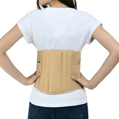 Lumbo Sacral Support Belt (Beige) – Waist & Back Support Brace for Lower Back Pain Relief, Lumbar Support, Posture Correction & Daily Protection (X-Large) - Orthoworld