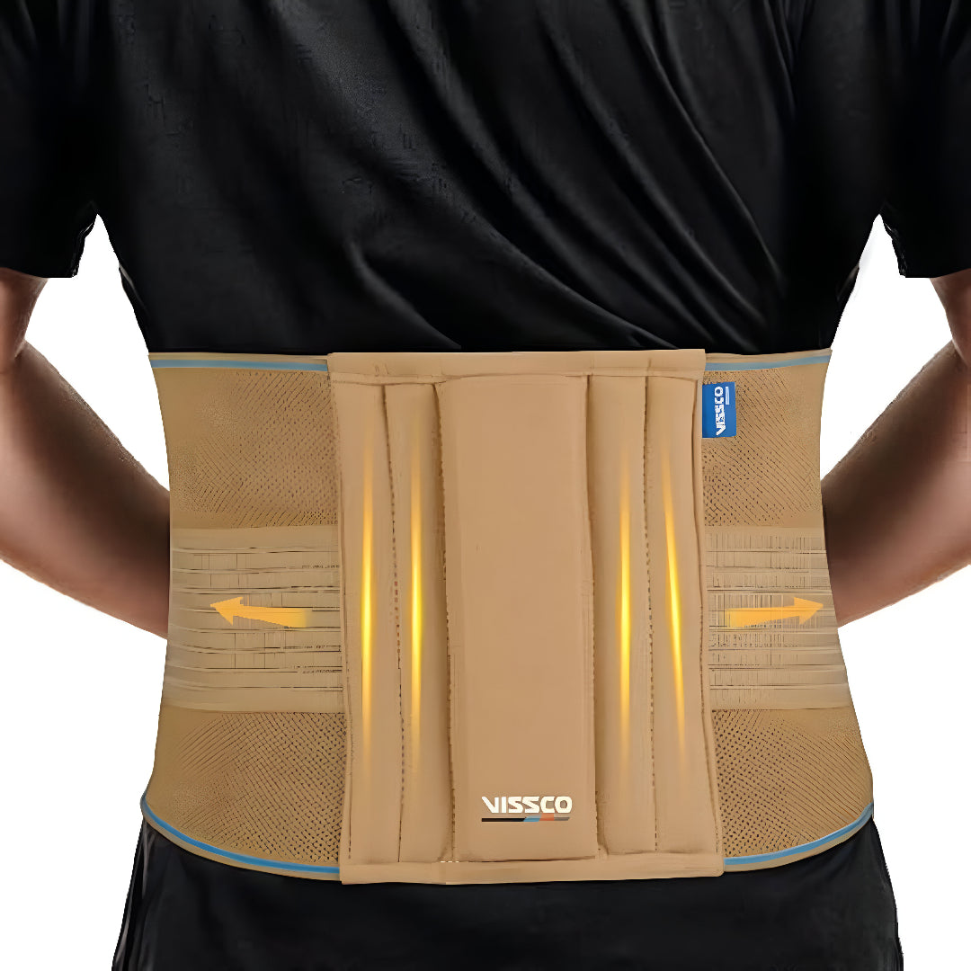 Orthoworld Premium Lumbar Support Belt for Running – Back Protection, Pain Relief & Posture Stability