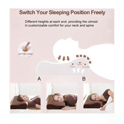 Premium Cervical Collar & Pillow – Soft, Adjustable Head and Neck Support | Orthoworld