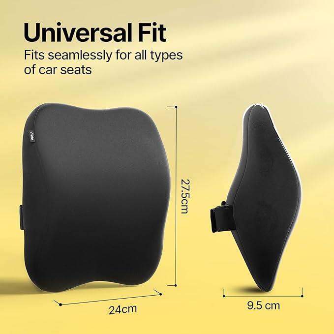 Car Neck Rest Memory Foam Pillow – Medium Support for Driving Comfort (RHR) | Orthoworld