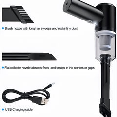 Orthoworld Portable Air Duster Wireless Vacuum Cleaner – Compact, Cordless, and Powerful Cleaning Device